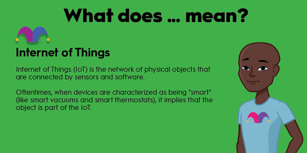 What Does Internet of Things (IoT) Mean? | The Motley Fool